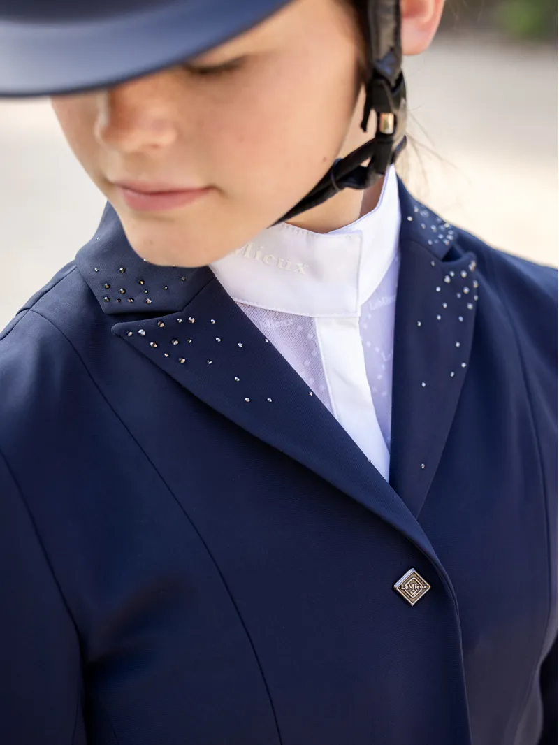 LeMieux Junior Pro Show Jacket Navy-1