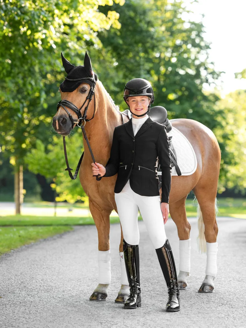 LeMieux Junior Pro Show Jacket Black-4