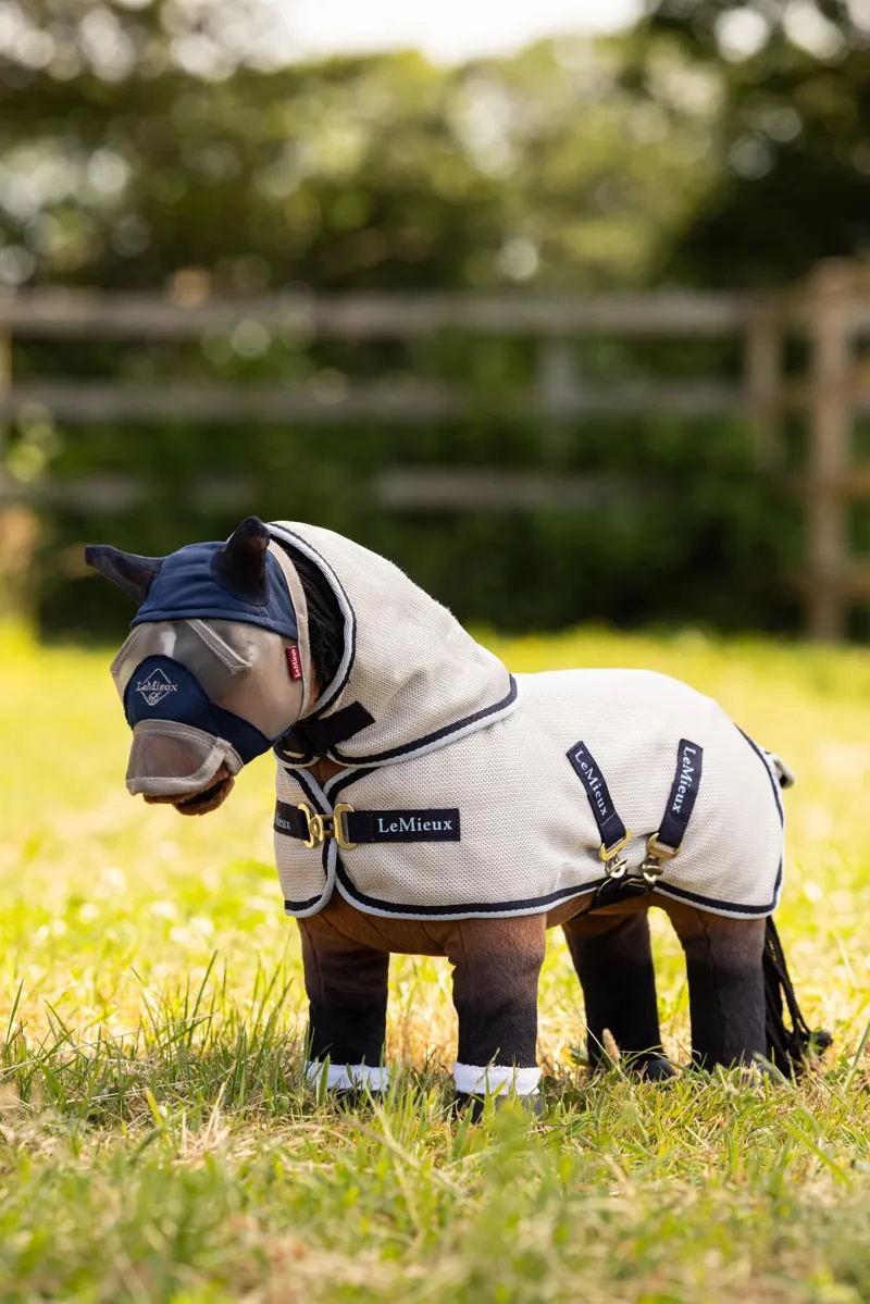 LeMieux Toy Pony Fly Rug Navy-3