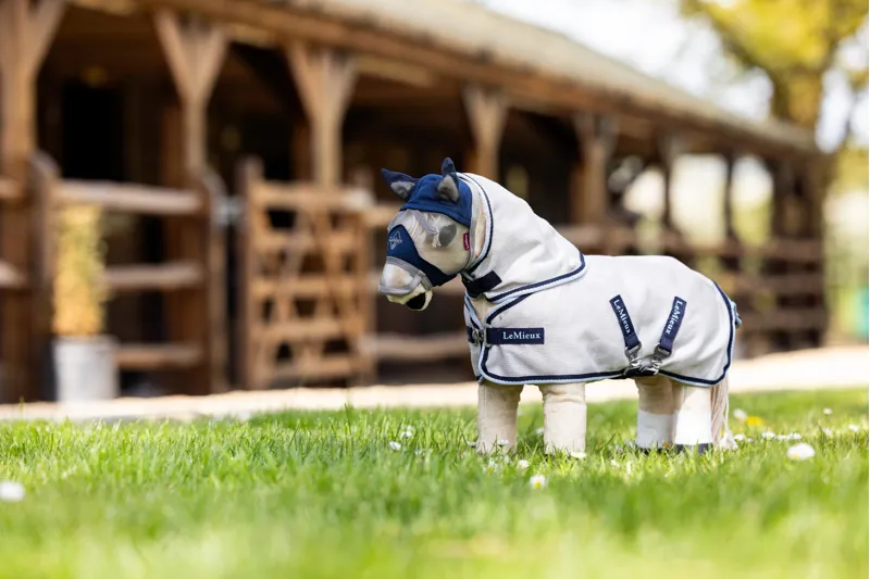 LeMieux Toy Pony Fly Rug Navy-2