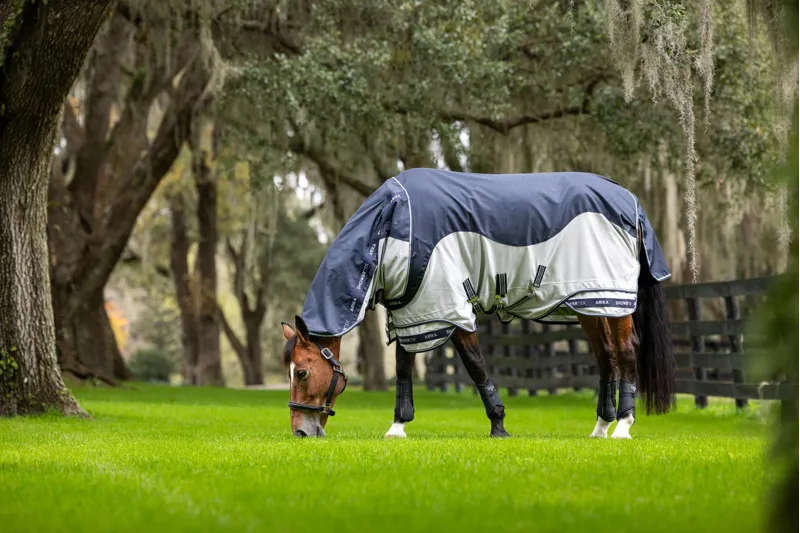  LeMieux Arika Shower-Tek Fly Rug in Navy-1