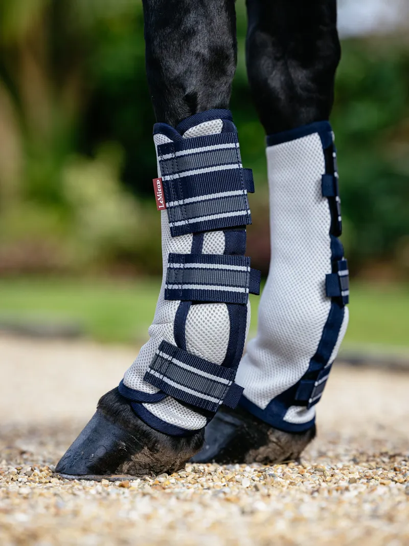 LeMieux Arika Mesh Fly Boots Navy-2