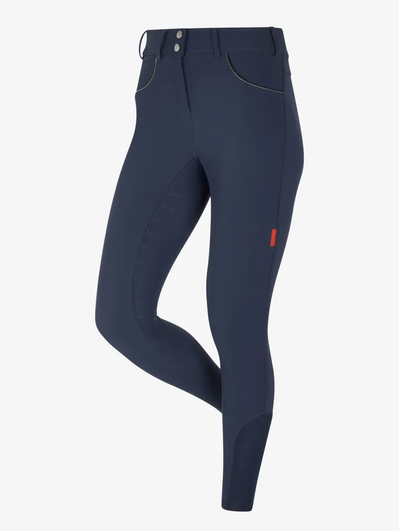 LeMieux Victoria Breech Silicone Seat Navy