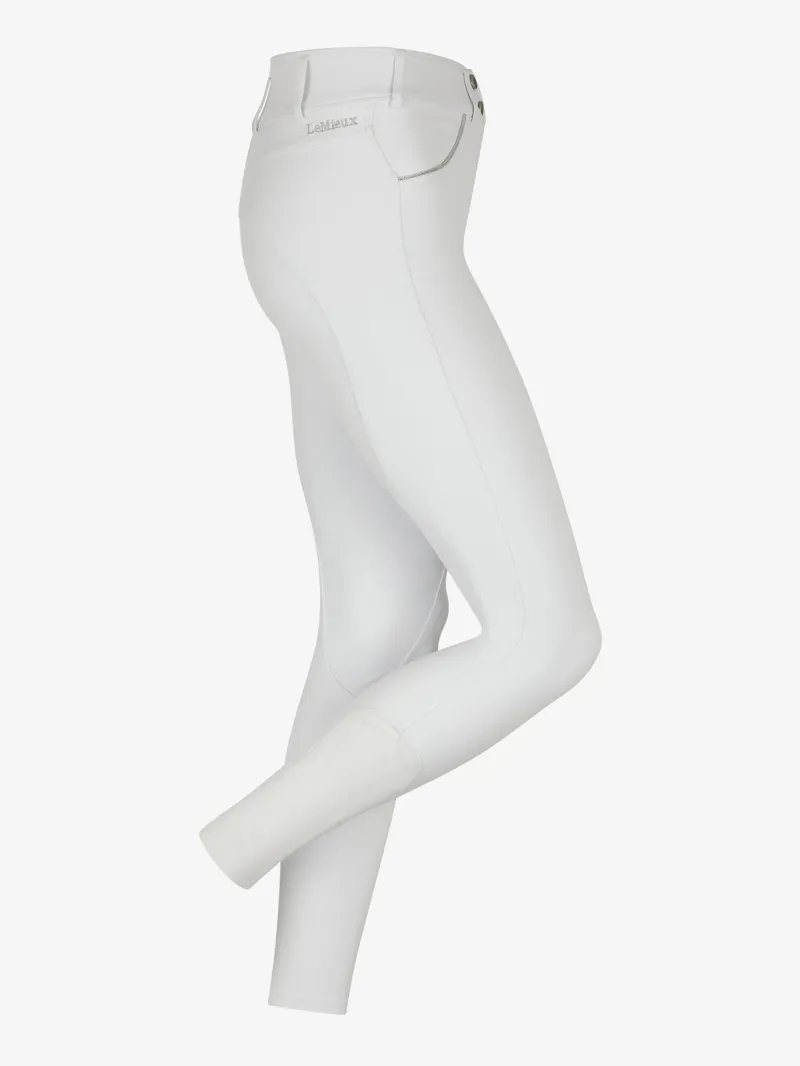 LeMieux Victoria Breech Silicone Seat White-1