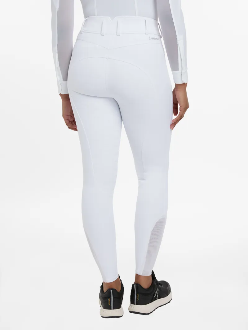 LeMieux Victoria Breech Silicone Seat White-5