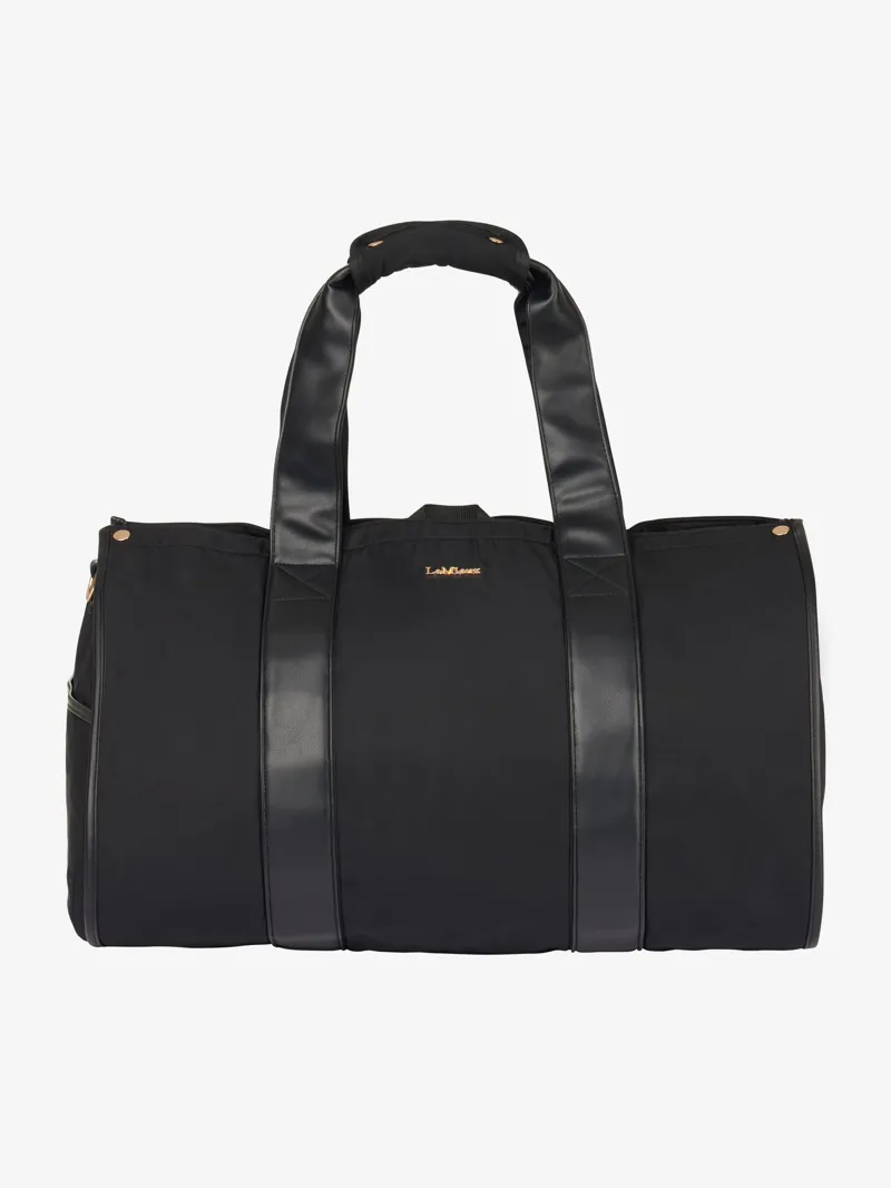 LeMieux Luxe Show Jacket Duffle Bag Black-4