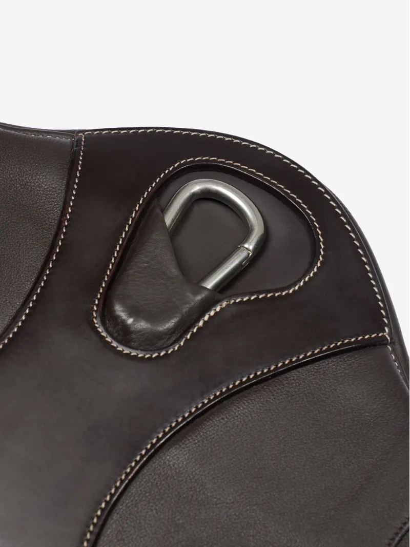 LeMieux Arika Contoured Long Stud Girth Brown-2