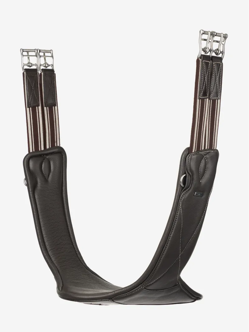 LeMieux Arika Contoured Long Stud Girth Brown-5