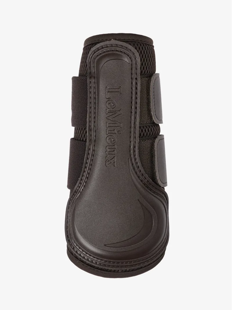 LeMieux Mesh Brushing Boot Brown-1