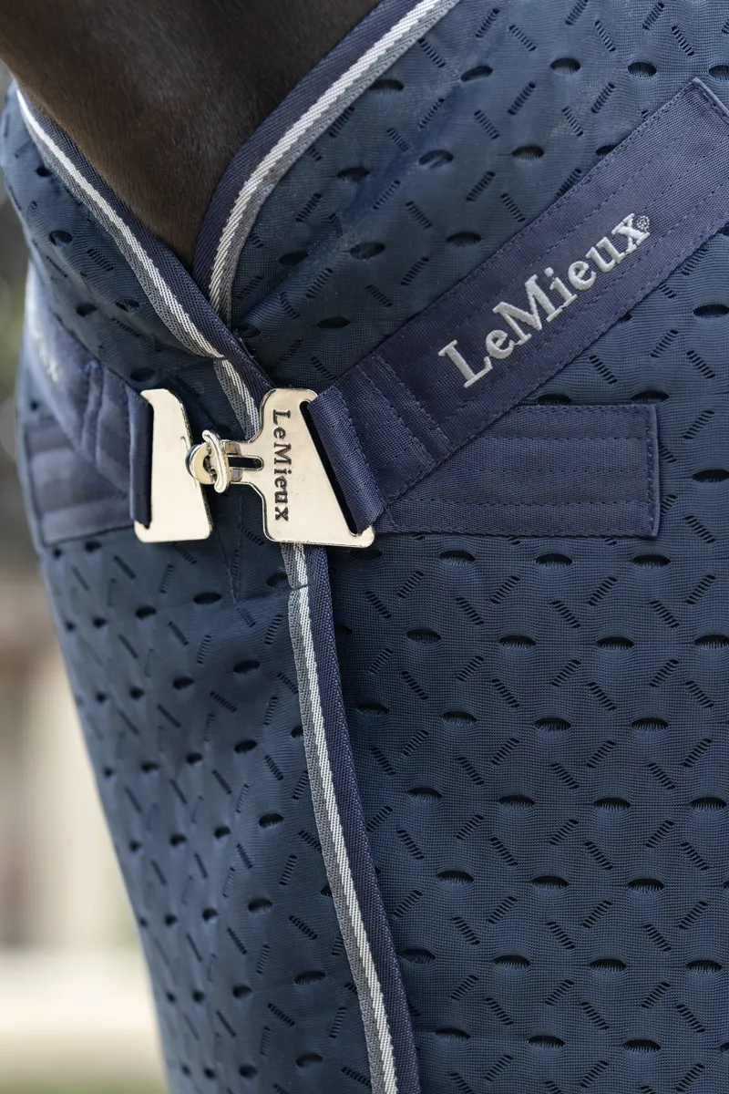 LeMieux Kudos 3D Mesh Travel Rug Navy-2