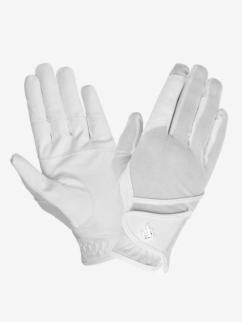LeMieux Close Contact Glove White