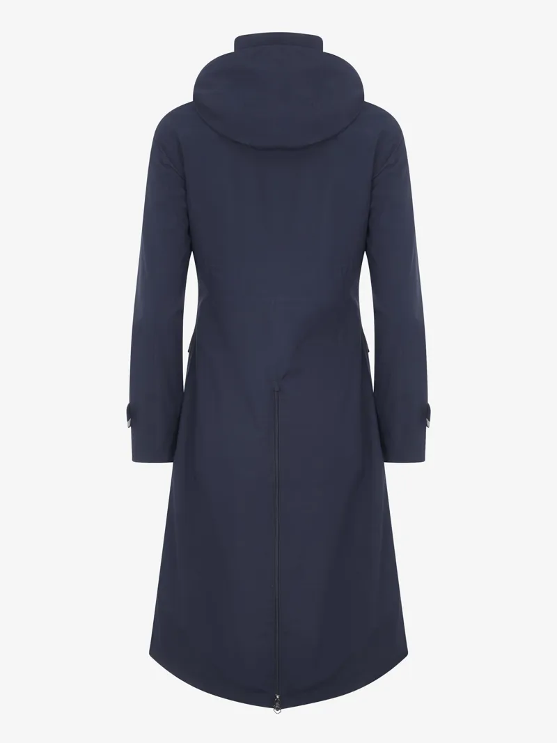 LeMieux Amelie Waterproof Lightweight Riding Coat Navy-4