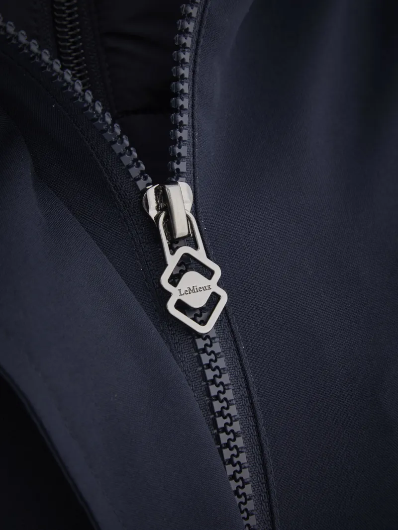 LeMieux Amelie Waterproof Lightweight Riding Coat Navy-5
