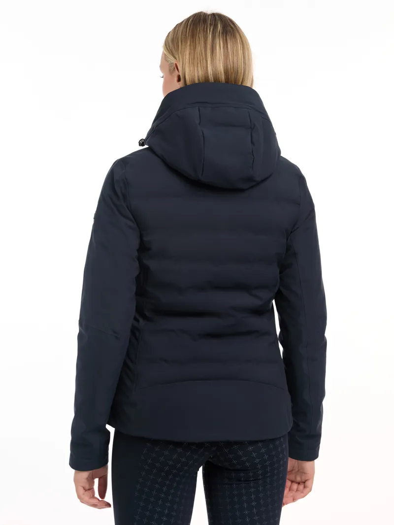 LeMieux Womens Brooke Hybrid Waterproof Jacket Navy-5