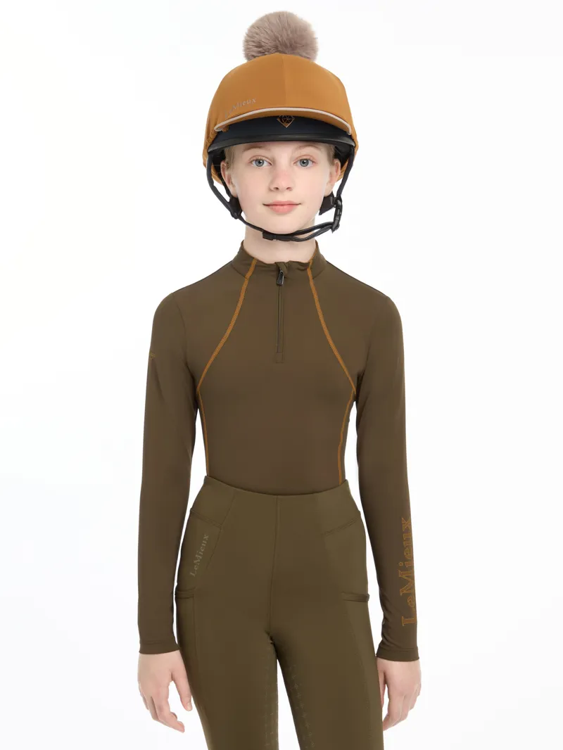 LeMieux Pippa Hat Silk Ginger-5