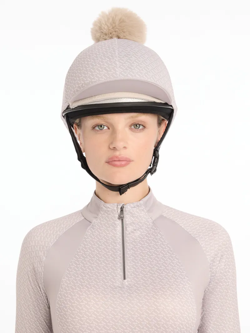 LeMieux Faith Hat Silk Stone-3