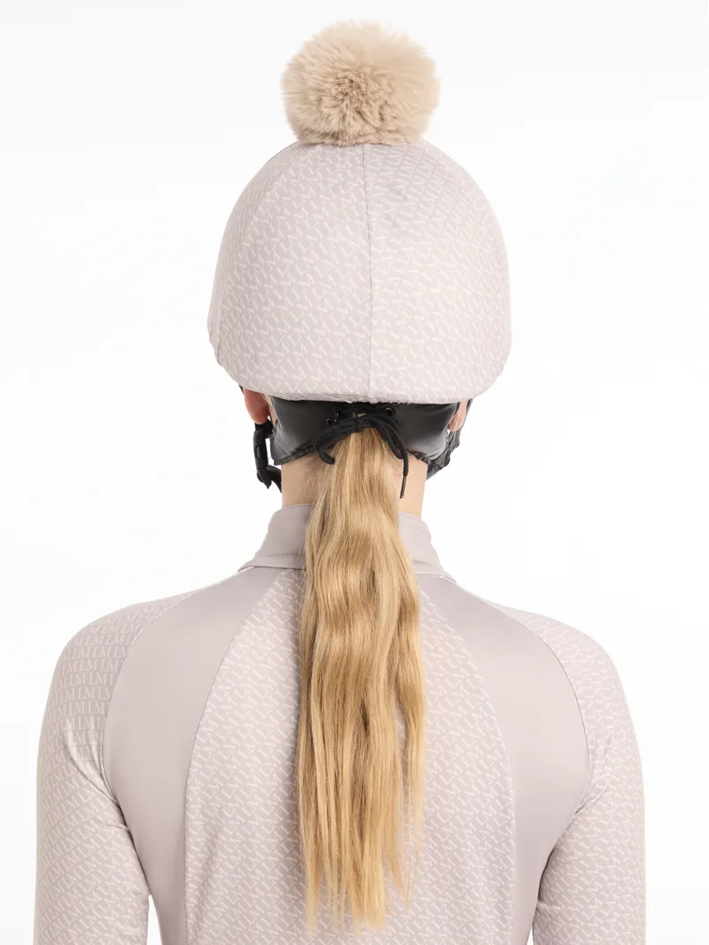 LeMieux Faith Hat Silk Stone-5