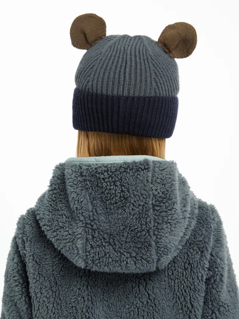 LeMieux Mini Bear Beanie Petrol-5