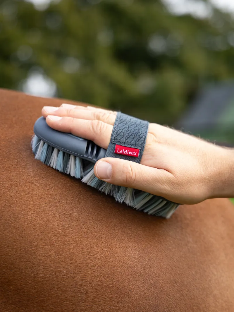 LeMieux Flexi Soft Body Brush Petrol-2