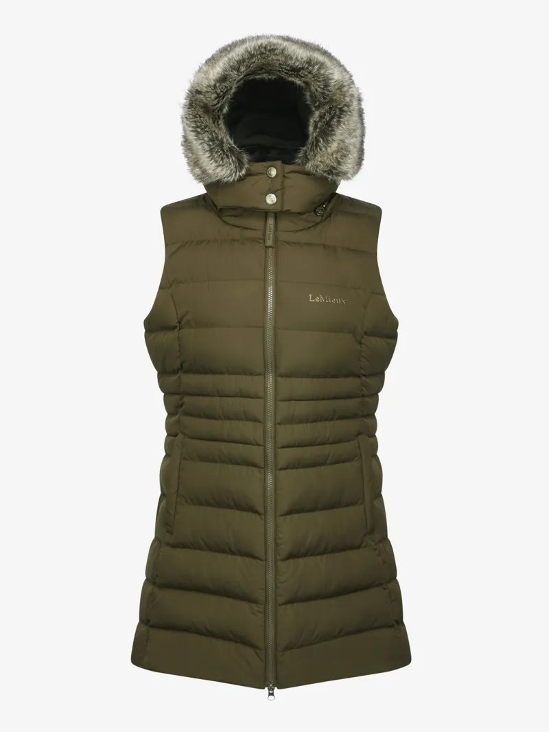 LeMieux Harper Longline Puffer Gilet Alpine-1