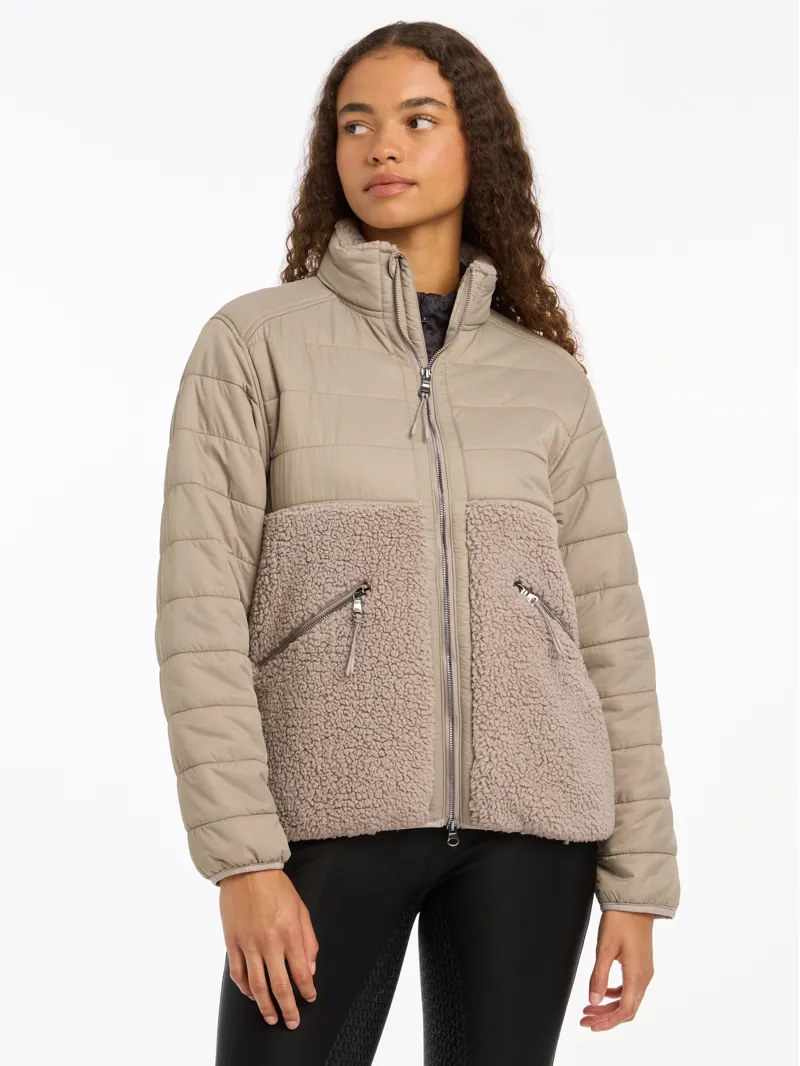 LeMieux Alissa Hybrid Fleece Ash-4