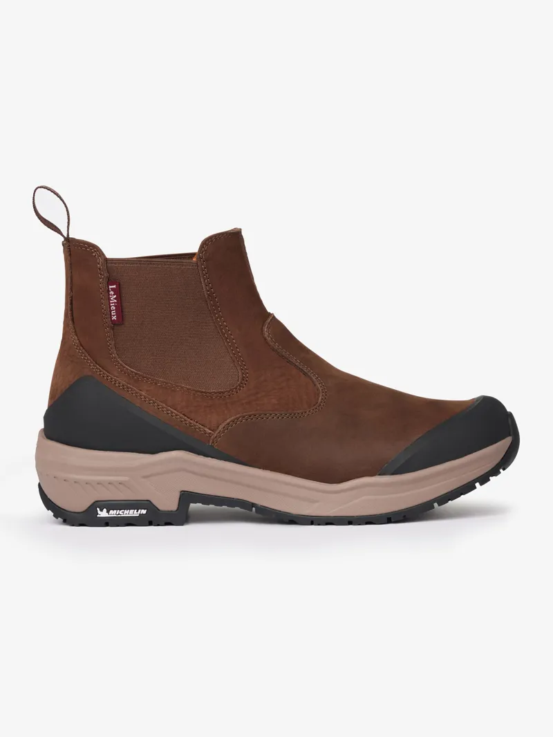 LeMieux Trex Waterproof Chelsea Boot Brown-1