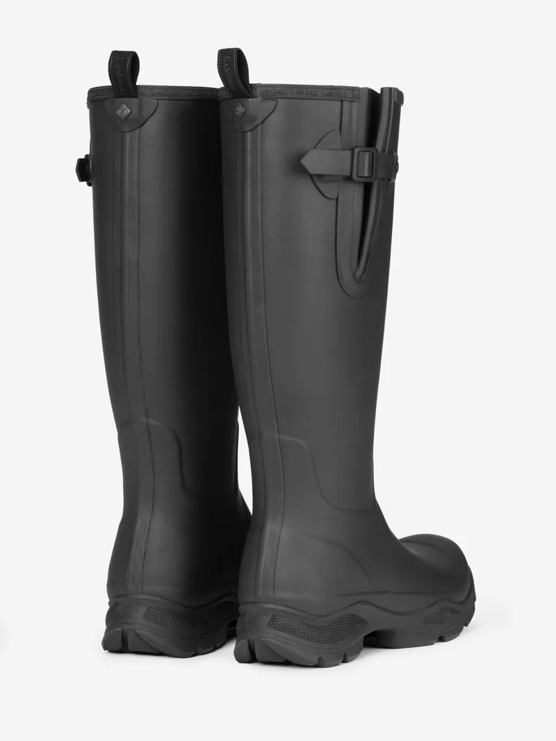 LeMieux Womens Ultra Stride Wellington Boots Black-1