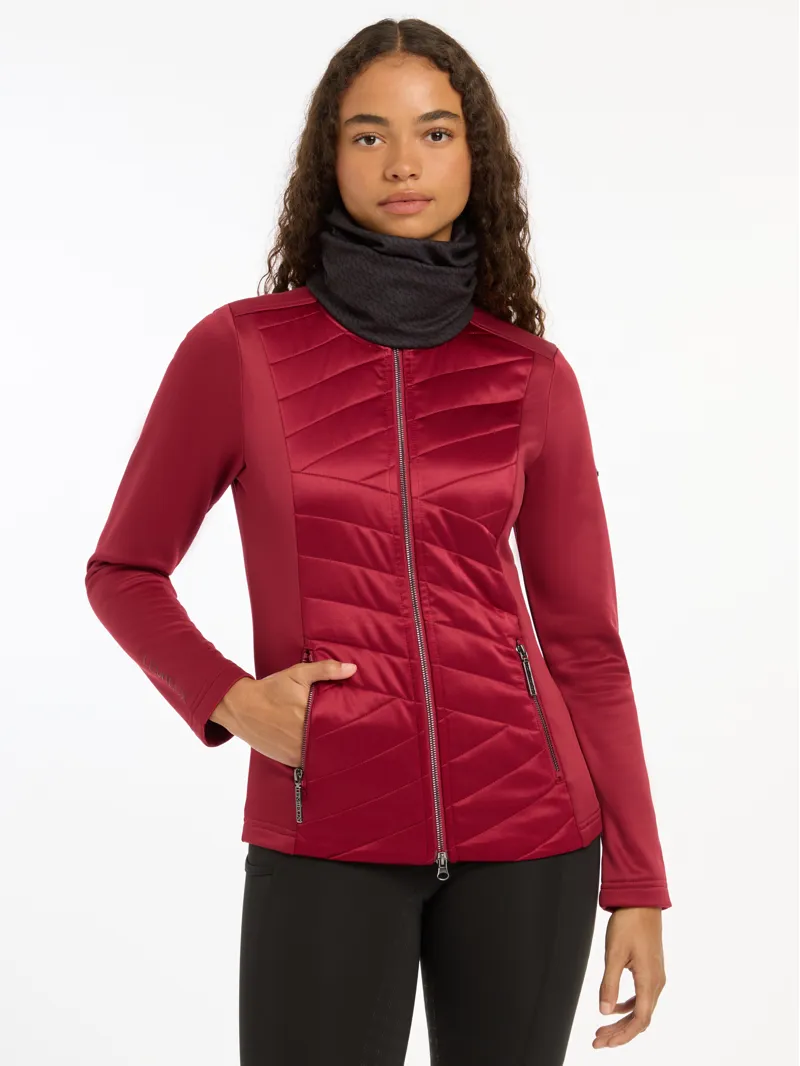 LeMieux Printed Stretch Snood Cinder-4