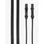 LeMieux Rolled Reins Black/Silver