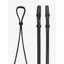 LeMiueux Curb Rein Black/Silver