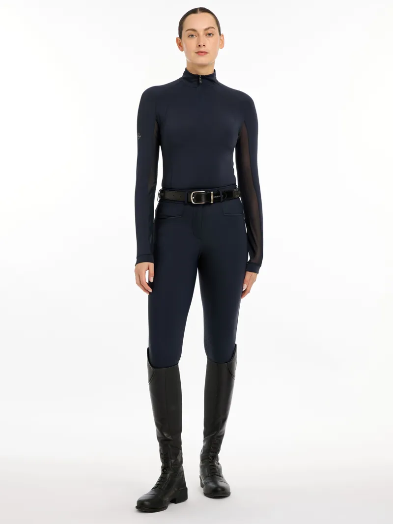 LeMieux Halle Lightweight Base Layer Navy-4