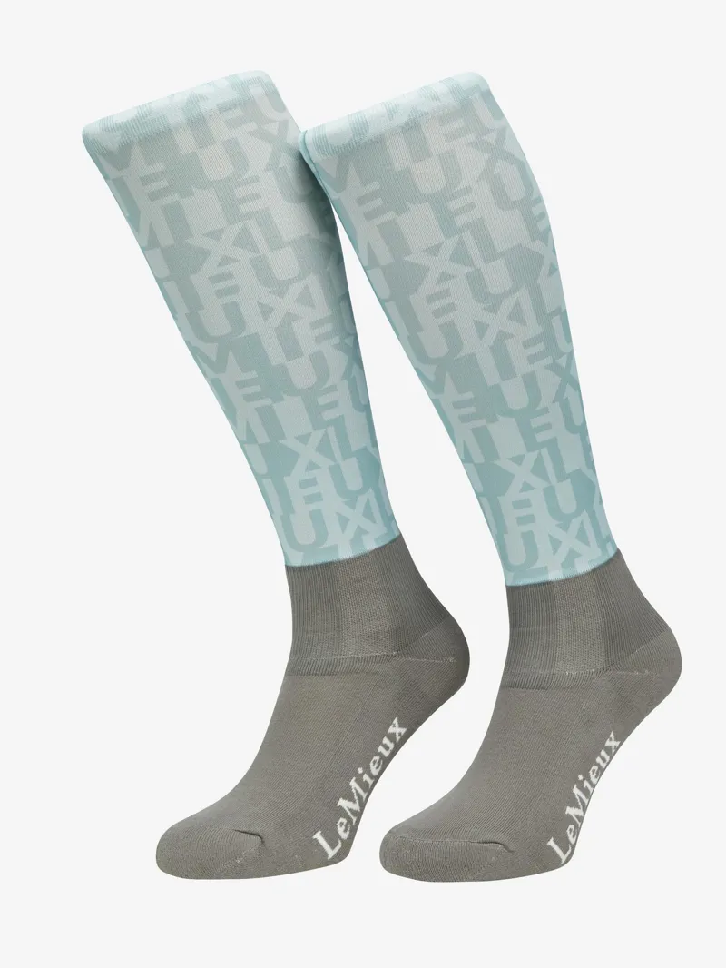 LeMieux Footsie Socks Casey Glacier Junior