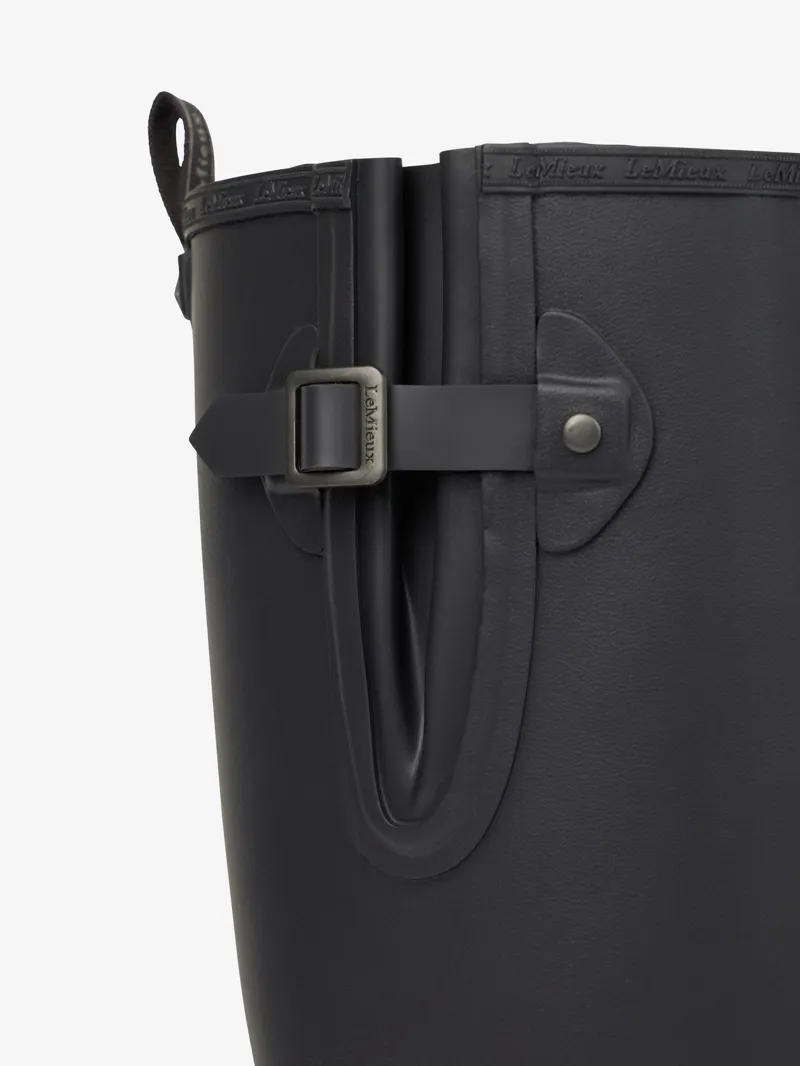 LeMieux Mens Ultra Stride Wellington Boots Black-3
