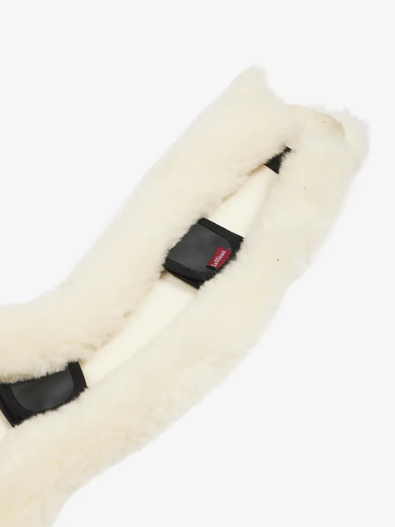 LeMieux Merino+ Anatomic Jumping Girth Cover Natural-2