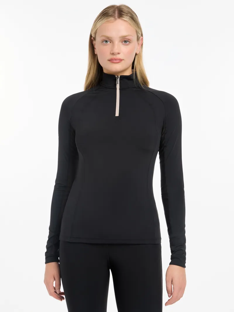 LeMieux Halle Lightweight Base Layer Black-3