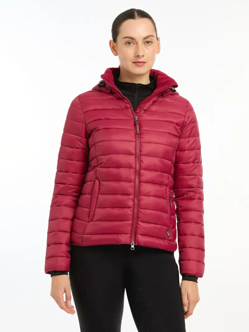 LeMieux Tilly Hooded Puffer Jacket Ember