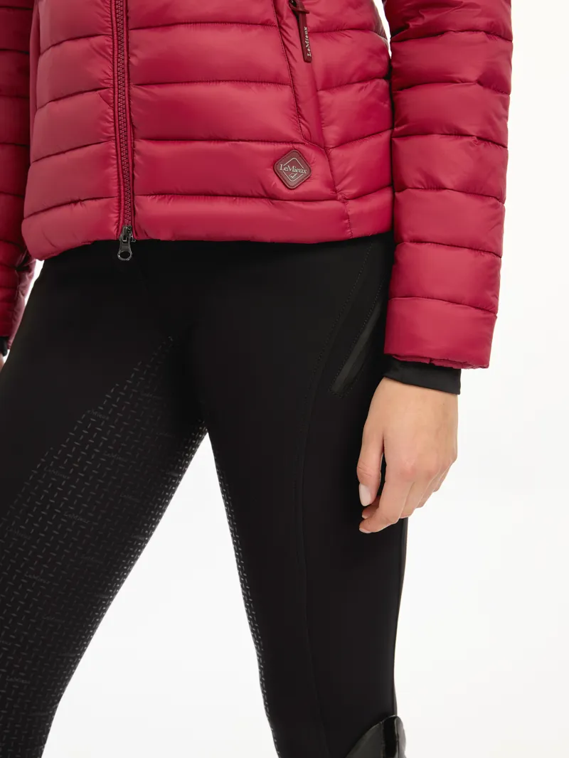 LeMieux Tilly Hooded Puffer Jacket Ember-2