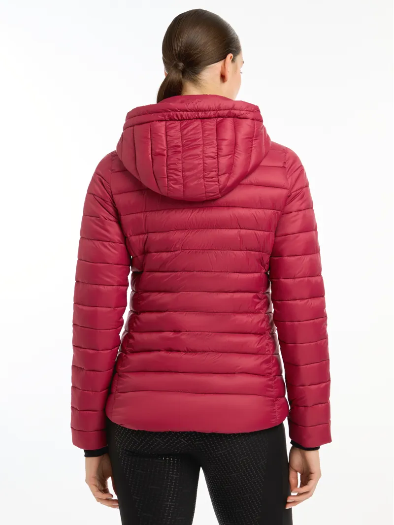 LeMieux Tilly Hooded Puffer Jacket Ember-4