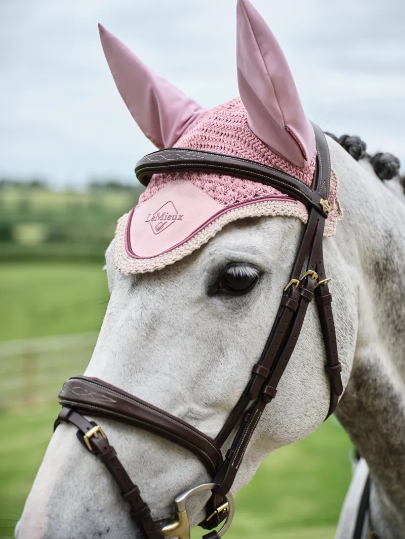 LeMieux Classic Fly Hood Blossom-1