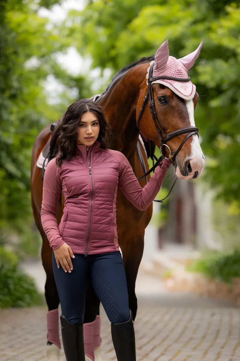 LeMieux Classic Fly Hood Blossom-3