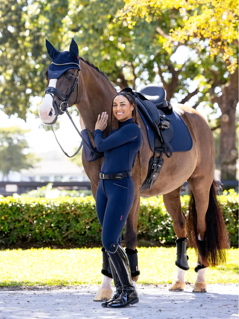 LeMieux Essence Dressage Square Navy-2