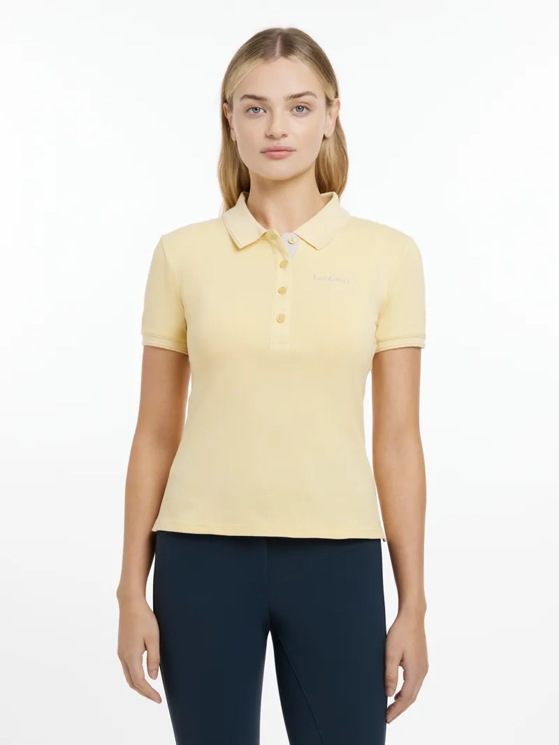 LeMieux Womens Classique Polo Shirt Mimosa