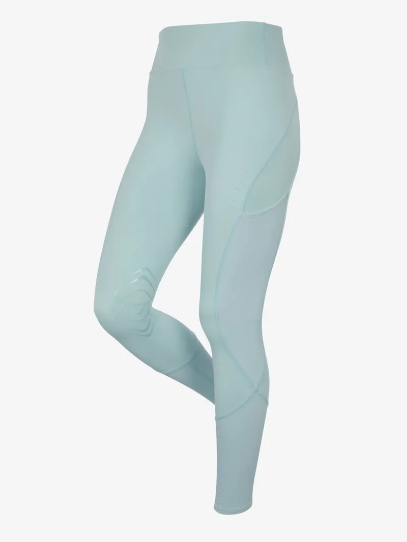 LeMieux Womens Lydia Mesh Leggings Aqua-5