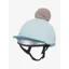 LeMieux Pom Hat Silk One Size Aqua/Lagoon