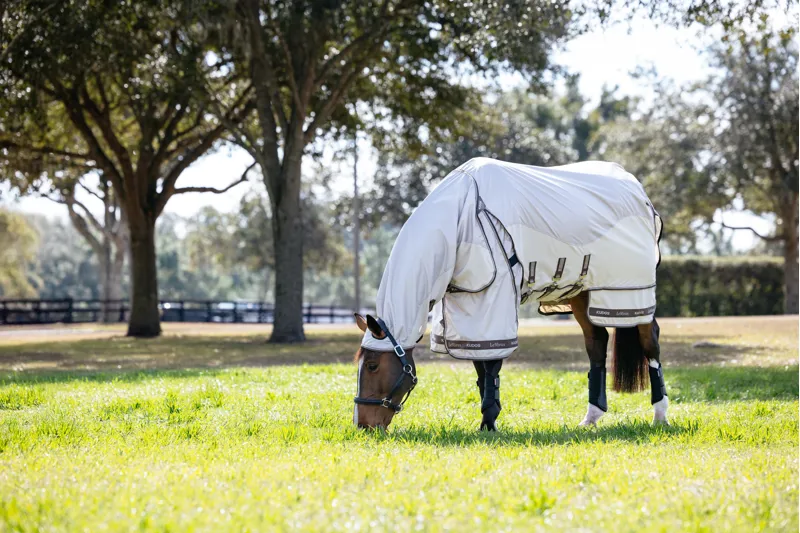 LeMieux Kudos Shower Pro Sweet Itch Rug Stone-1