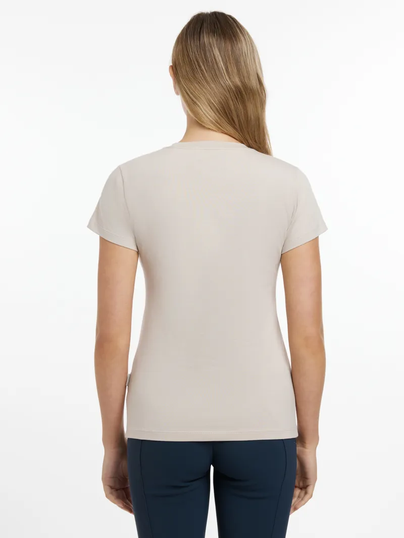 LeMieux Womens Classique T-Shirt Stone-1