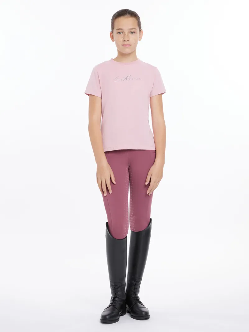 LeMieux Young Rider Arianna T-Shirt Blossom-3
