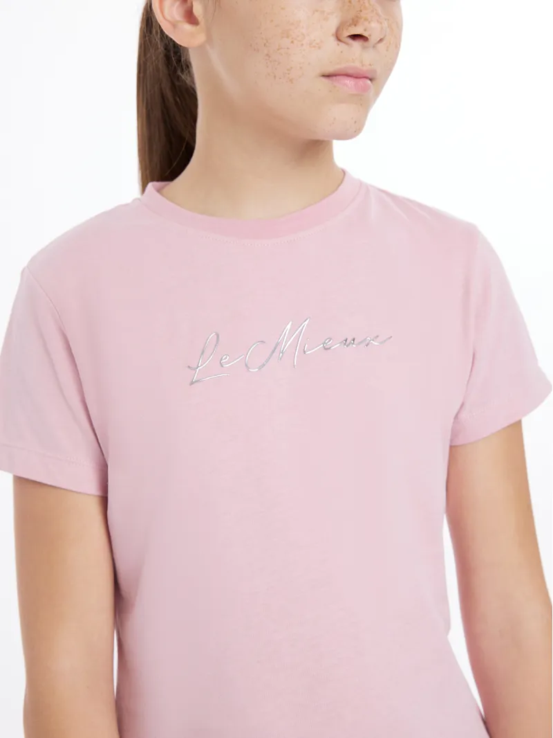 LeMieux Young Rider Arianna T-Shirt Blossom-1