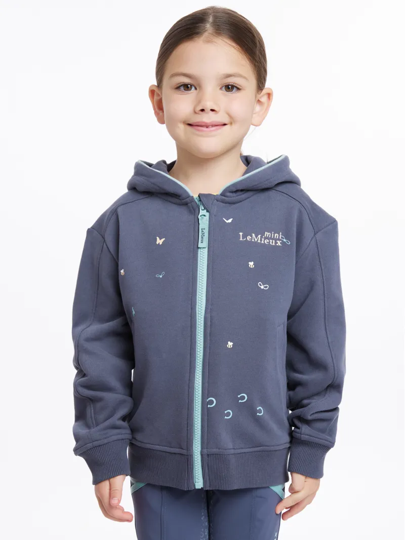LeMieux Mini Charlie Zip Through Sweater Dusk