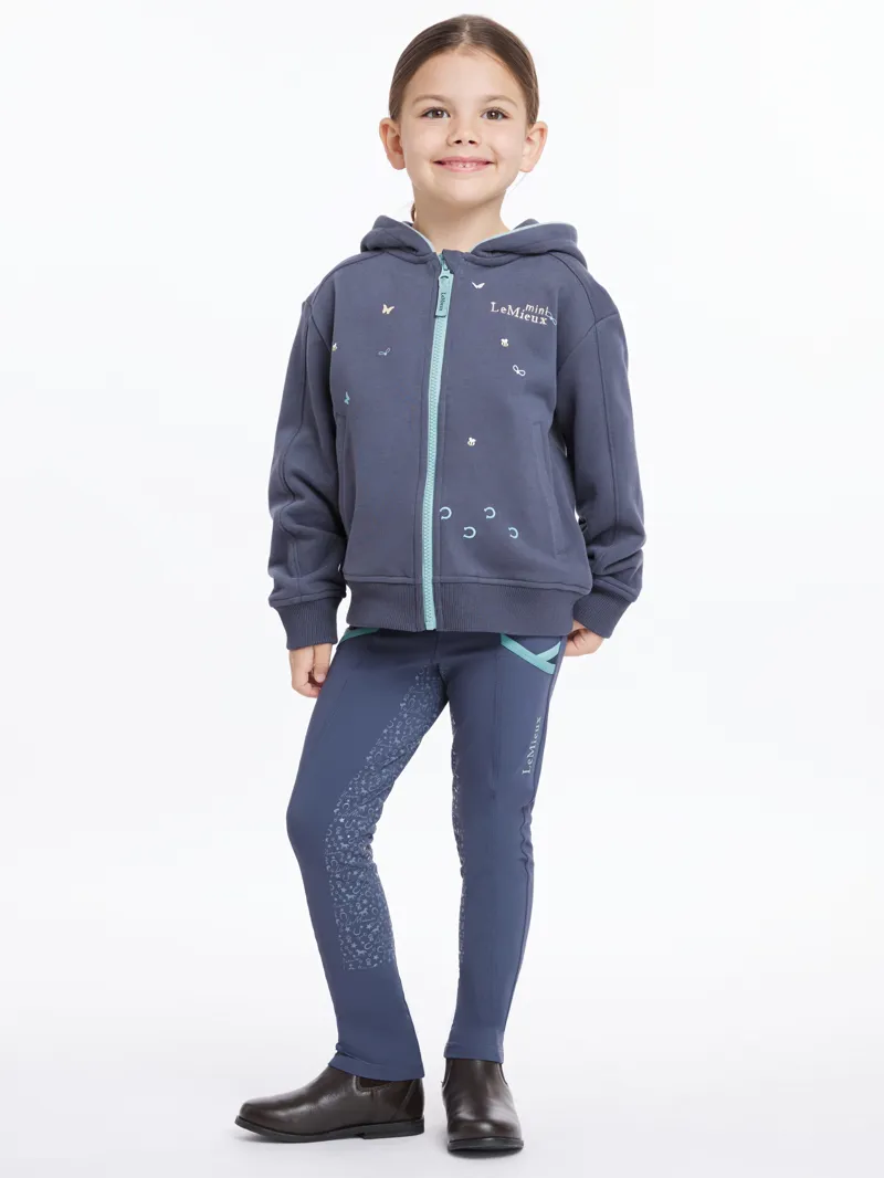 LeMieux Mini Charlie Zip Through Sweater Dusk-3